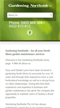 Mobile Screenshot of gardeningnorthside.com.au
